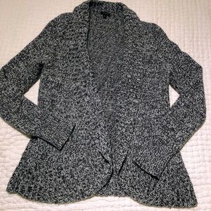 Talbots marled fly away cardigan